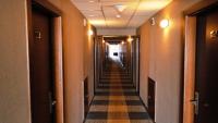 Corridor of hotel on 6 floor.