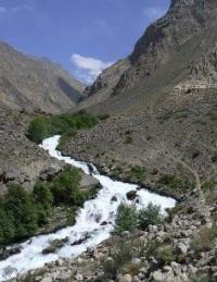River on Pamir.