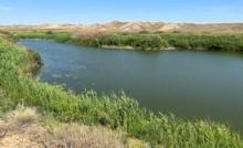  Река Сарысу в Улытауской области.